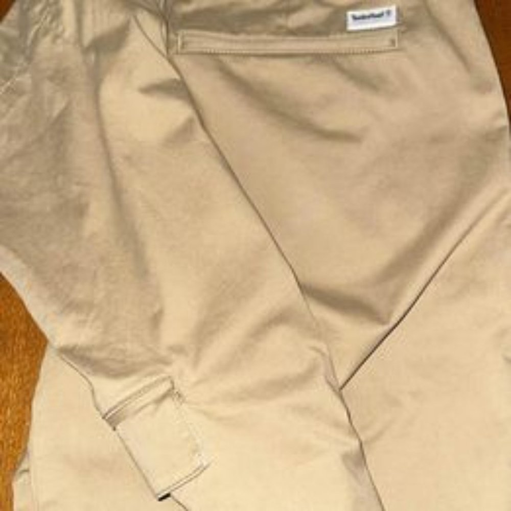 Men’s Timberland tan khaki cargo pants 36x 32 - Picture 4 of 4